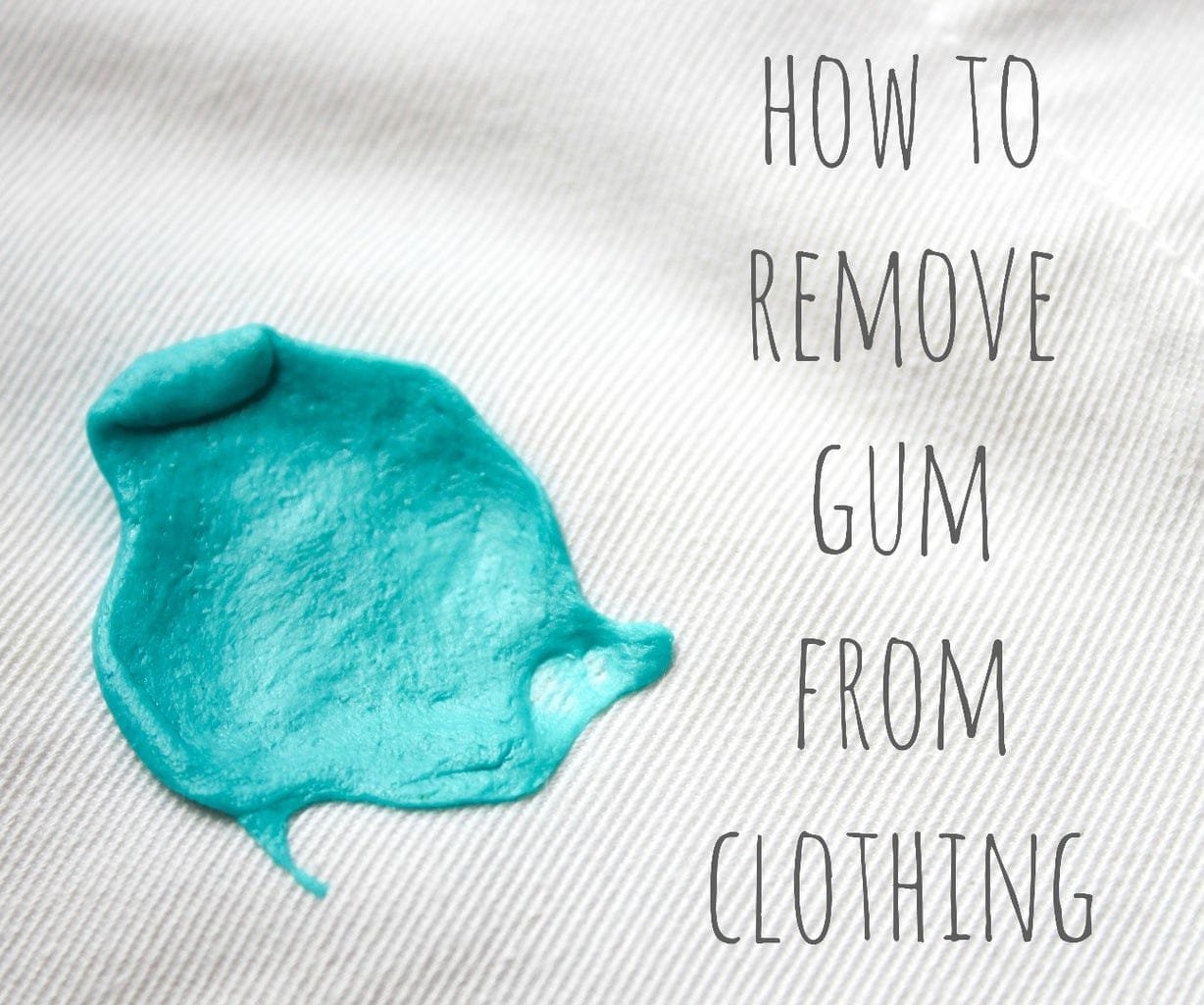 Gum removal techniques visual guide