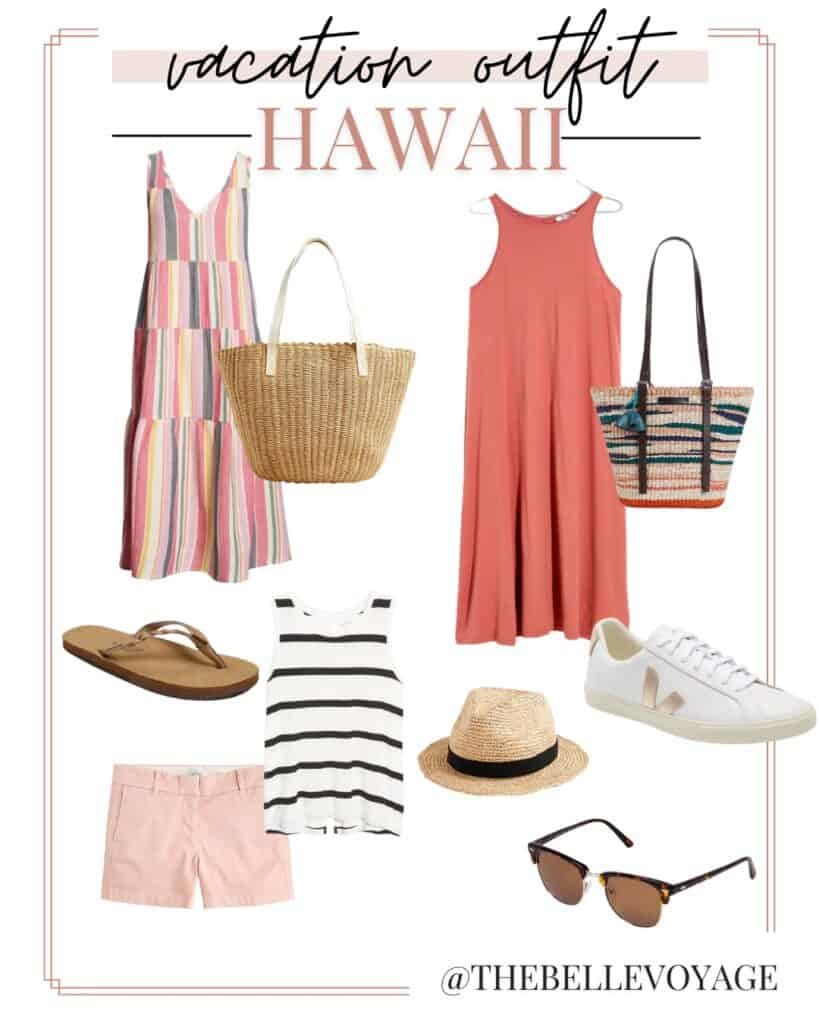 Hawaii sightseeing outfits