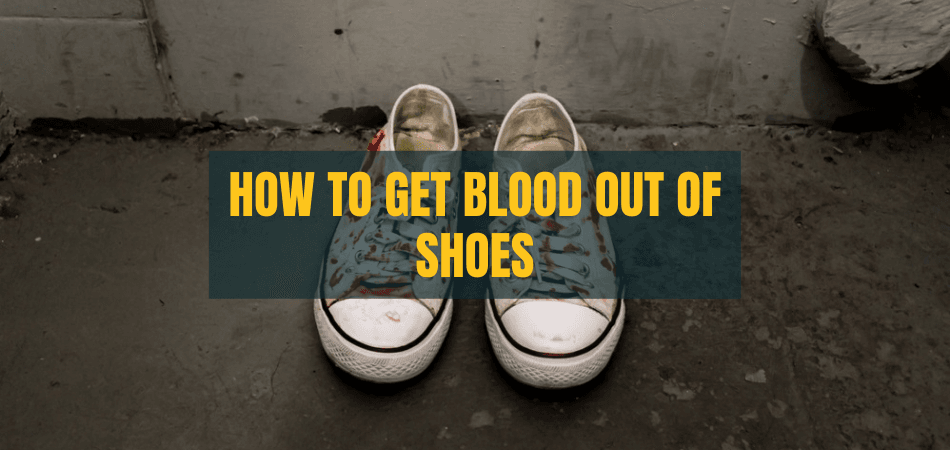 Removing Blood Stains from White Shoes